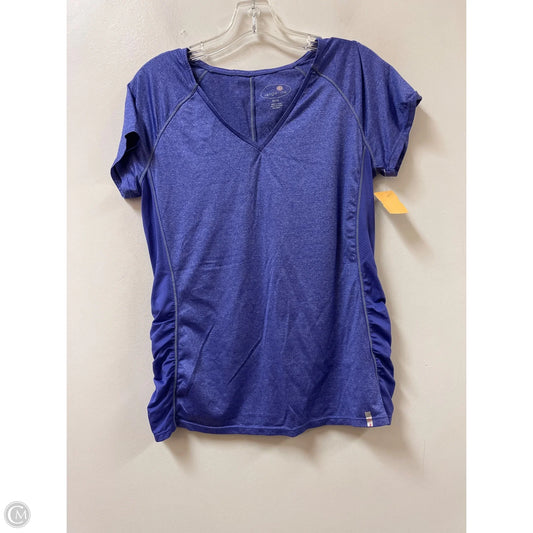 Athletic Top Short Sleeve By Tangerine In Purple, Size: M