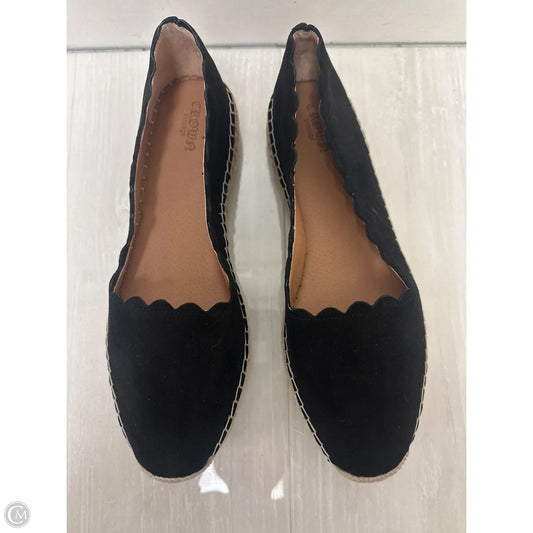 Shoes Flats By Crown Vintage In Black, Size: 9.5