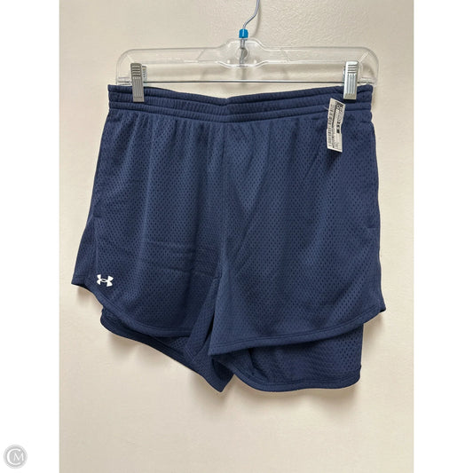 Athletic Shorts By Under Armour In Navy, Size: L