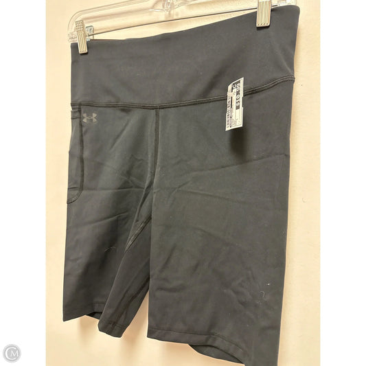 Athletic Shorts By Under Armour In Black, Size: L