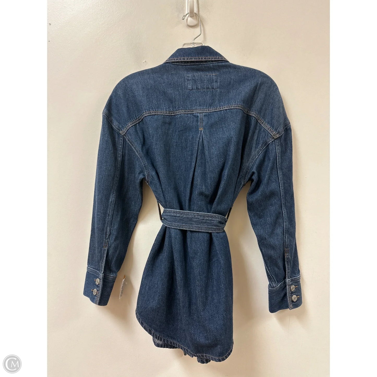 Jacket Denim By Loft In Blue Denim, Size: Xs