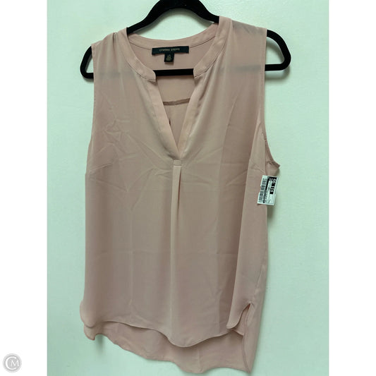 Top Sleeveless By Cynthia Steffe In Pink, Size: L