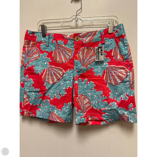 Shorts Designer By Lilly Pulitzer In Blue & Red, Size: 8