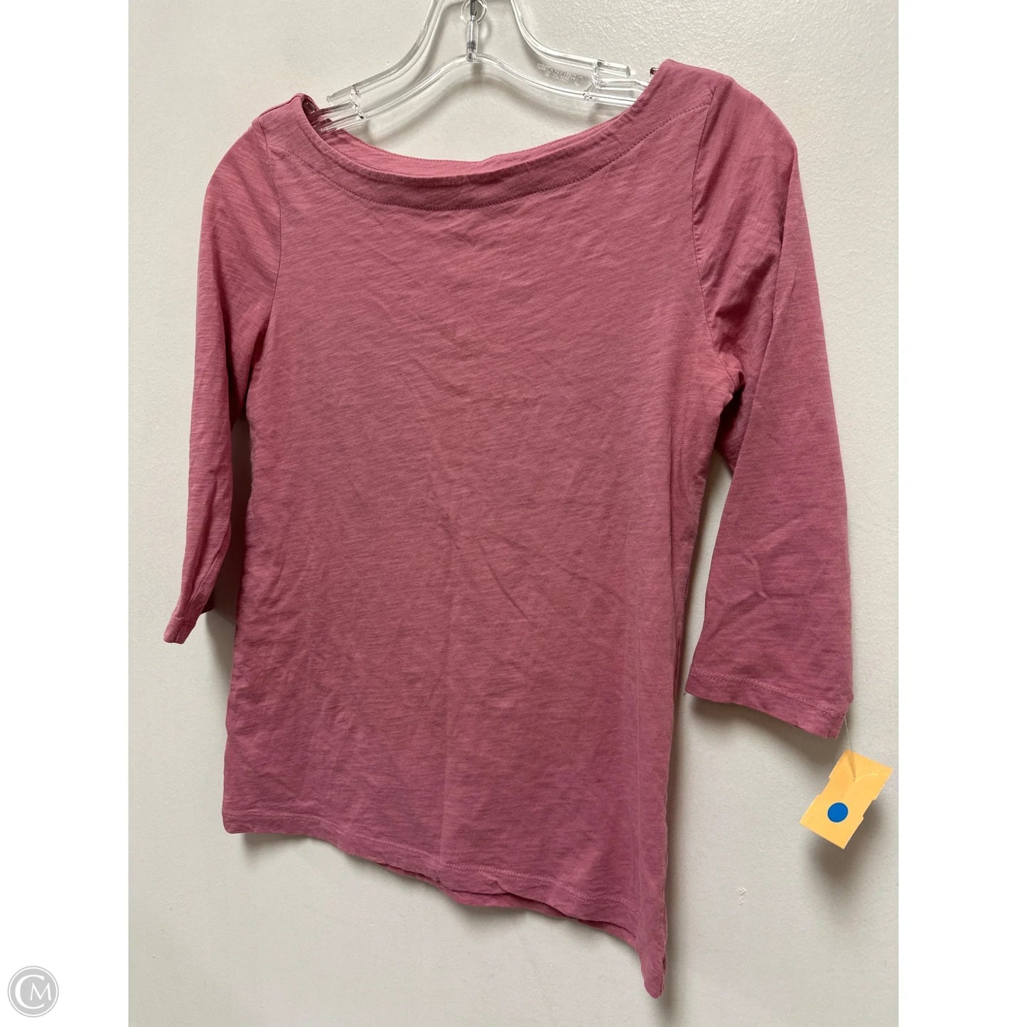Top Long Sleeve By Loft In Pink, Size: S