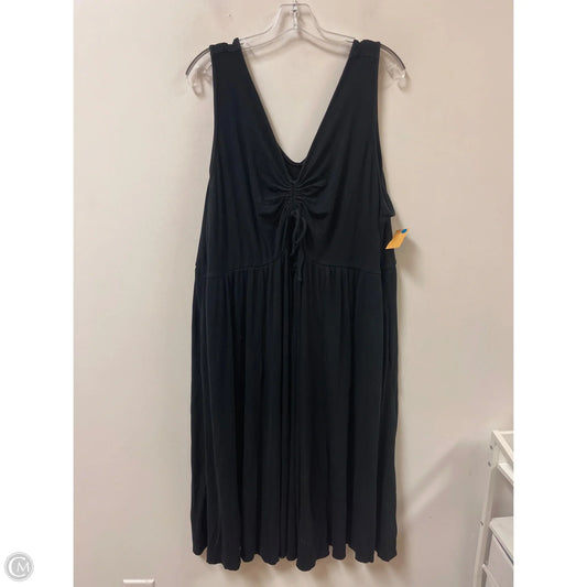 Dress Casual Midi By Ava & Viv In Black, Size: 4x