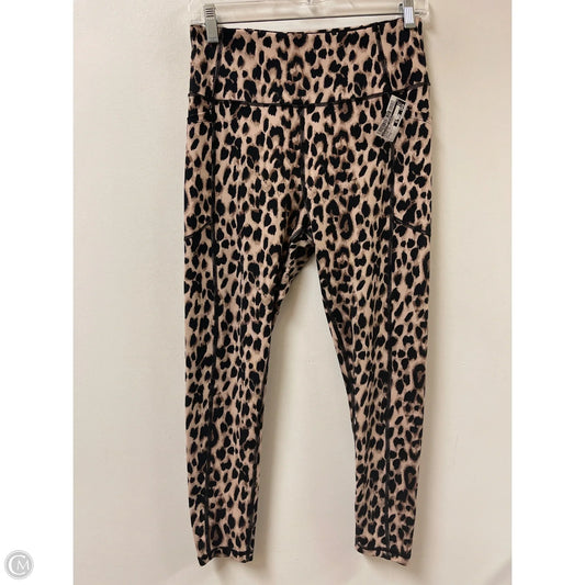 Athletic Leggings By Victorias Secret In Animal Print, Size: M