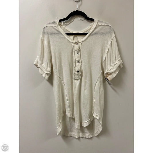 Top Short Sleeve By We The Free In White, Size: Xs