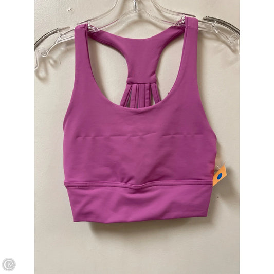 Athletic Bra By Clothes Mentor In Purple, Size: Xs