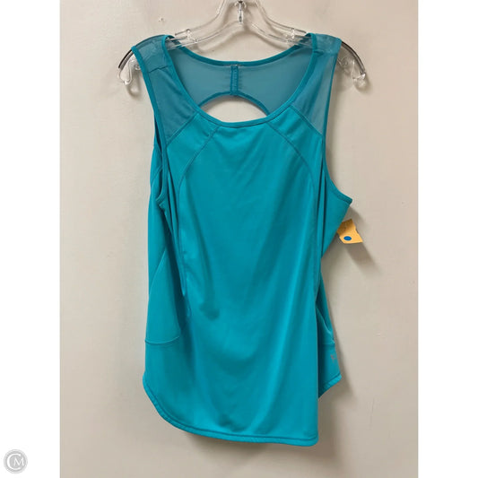 Athletic Tank Top By Clothes Mentor In Blue, Size: L