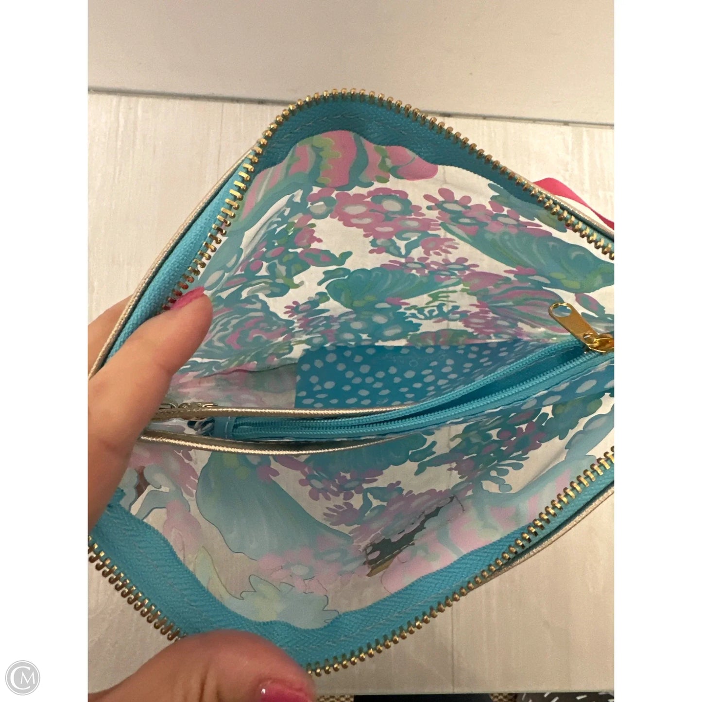 Makeup Bag Designer By Lilly Pulitzer, Size: Large
