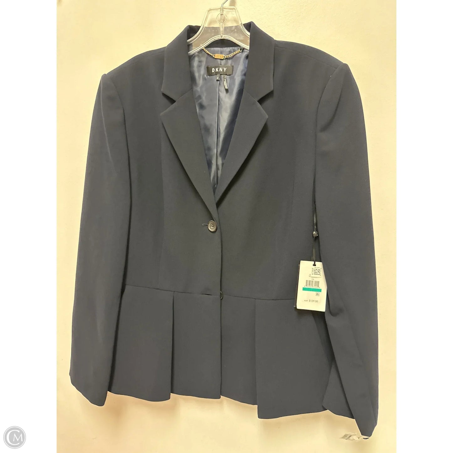 Blazer By Dkny In Navy, Size: Xl
