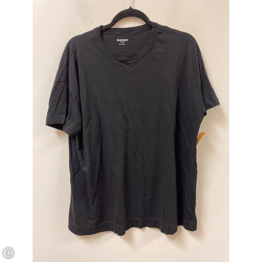 Top Short Sleeve By Old Navy In Black, Size: L