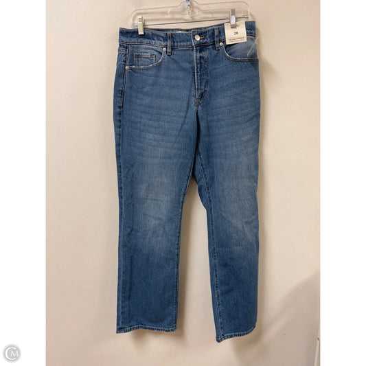 Jeans Wide Leg By Loft In Blue Denim, Size: 6