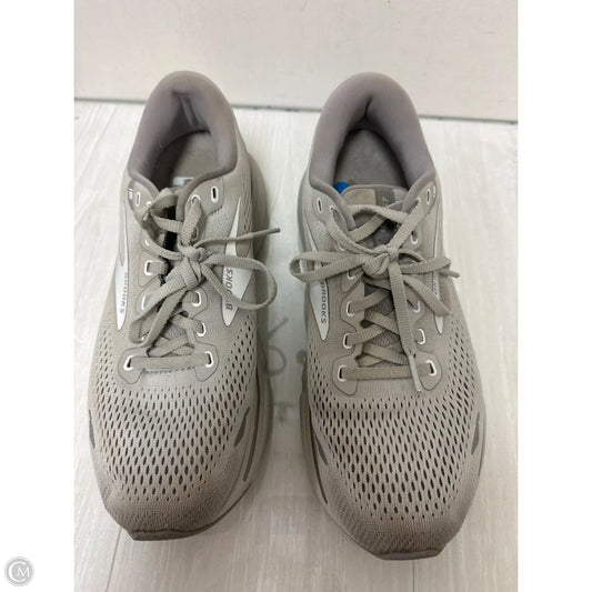 Shoes Athletic By Brooks In Grey, Size: 10