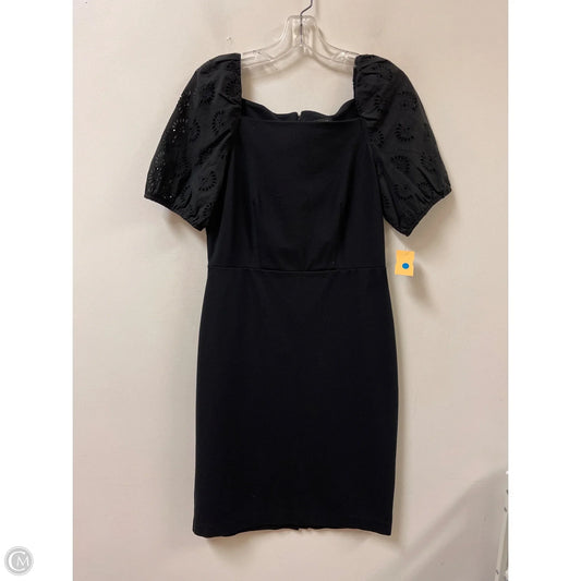 Dress Casual Midi By Ann Taylor In Black, Size: S