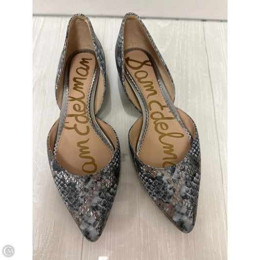 Shoes Flats By Sam Edelman In Snakeskin Print, Size: 6.5