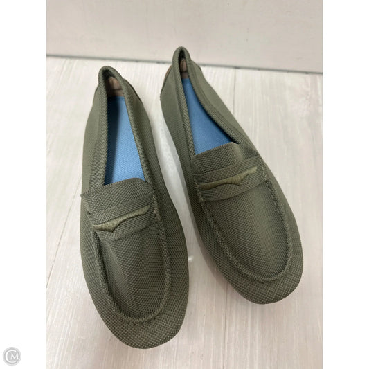 Shoes Flats By Clothes Mentor In Green, Size: 8.5