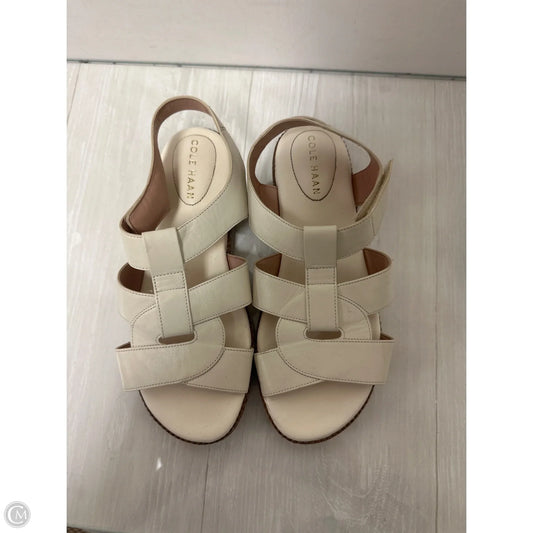 Sandals Flats By Cole-haan In White, Size: 8