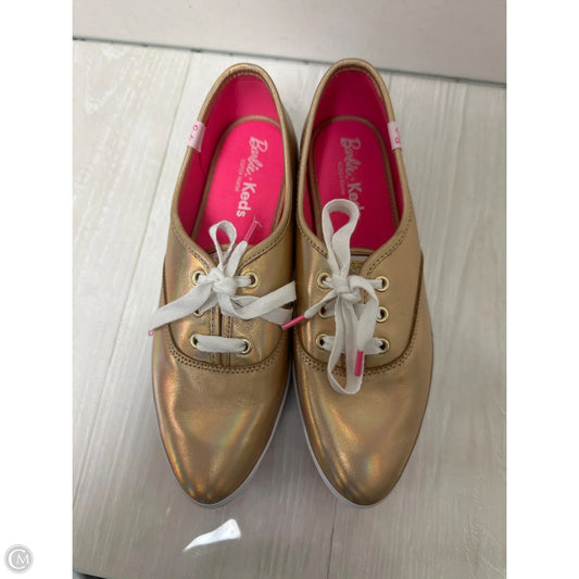 Shoes Sneakers By Keds In Gold, Size: 8