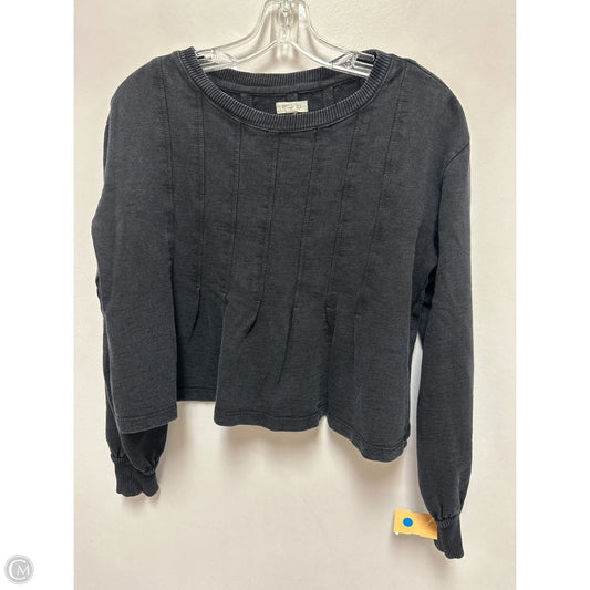 Sweatshirt Crewneck By Pilcro In Grey, Size: Xs