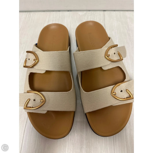 Sandals Flats By Rothys In Cream, Size: 8.5