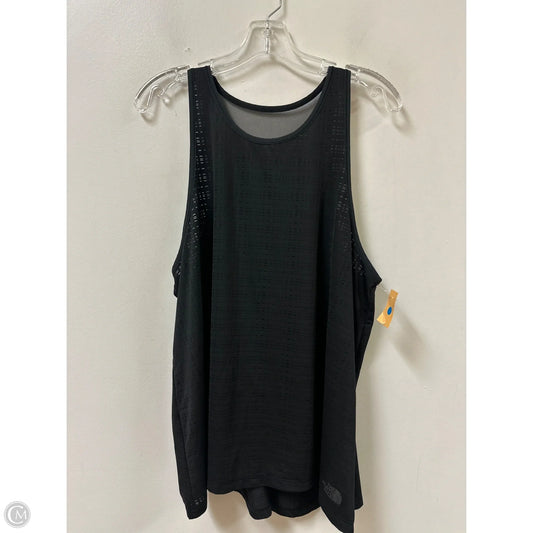 Athletic Tank Top By The North Face In Black, Size: Xl