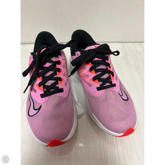 Shoes Athletic By Nike In Black & Pink, Size: 6
