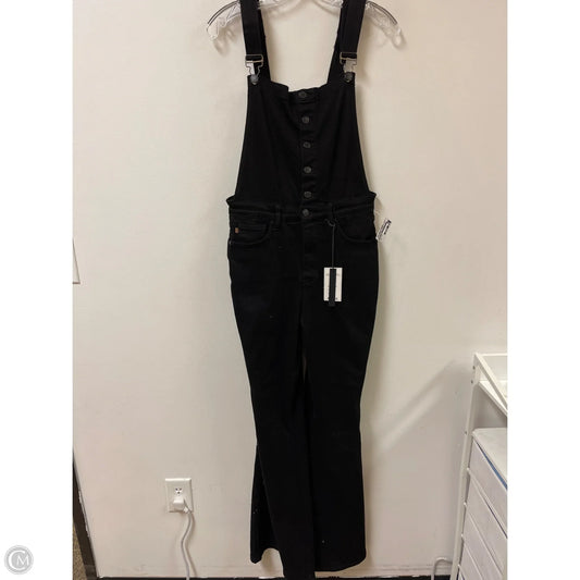 Overalls By Judy Blue In Black Denim, Size: L