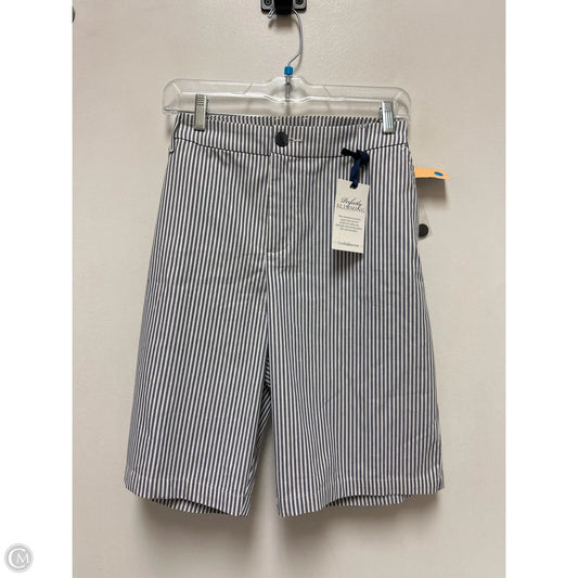 Shorts By Croft And Barrow In Blue & White, Size: 14