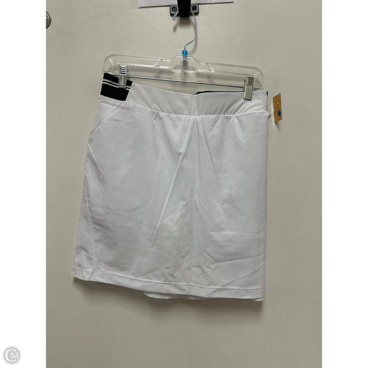 Athletic Skort By Kyodan In Black & White, Size: L