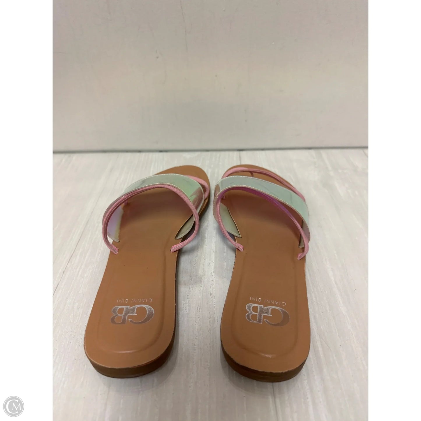 Sandals Flats By Gianni Bini In Pink, Size: 7