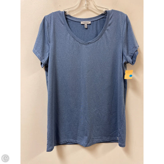 Athletic Top Short Sleeve By Clothes Mentor In Blue, Size: M