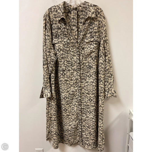 Dress Casual Maxi By H&m In Cream, Size: 1x