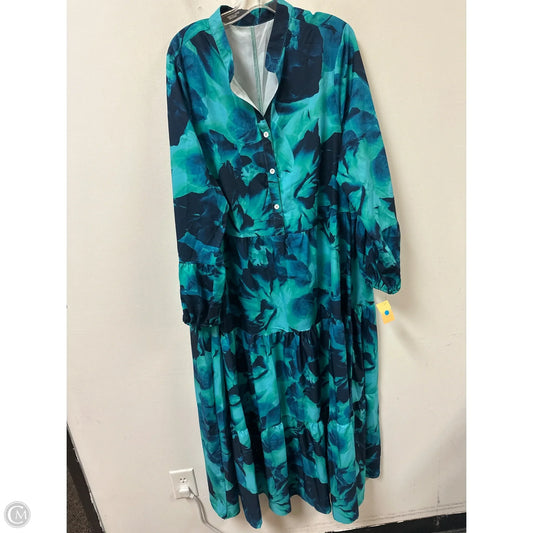 Dress Casual Maxi By Shein In Blue, Size: 4x
