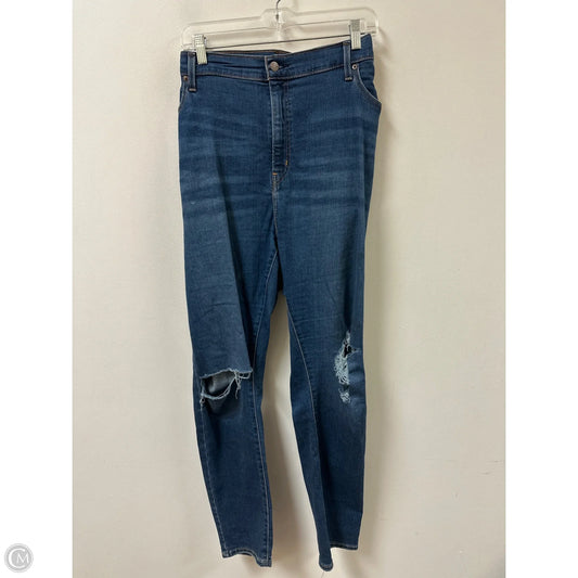 Jeans Skinny By Levis In Blue Denim, Size: 24