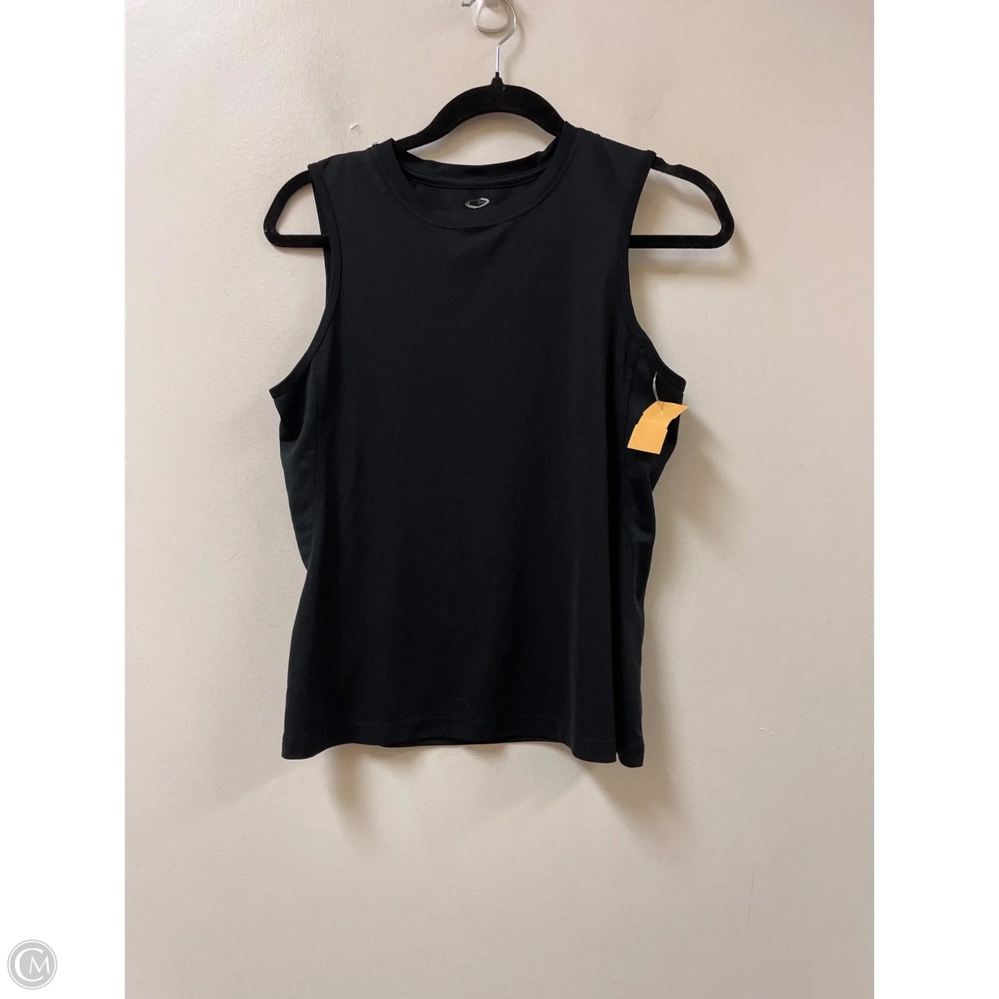 Athletic Tank Top By Champion In Black, Size: M