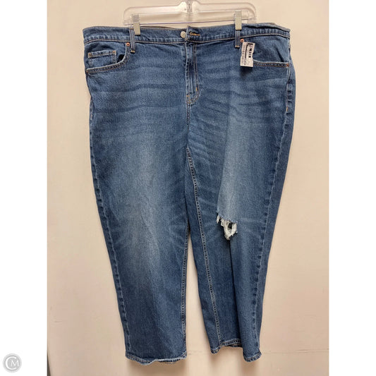 Jeans Boyfriend By Old Navy In Blue Denim, Size: 20