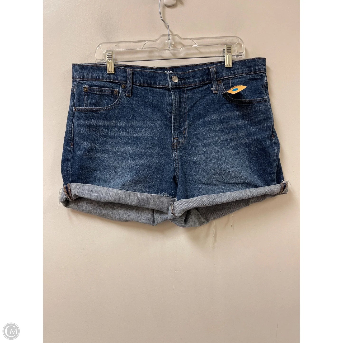 Shorts By Gap In Blue Denim, Size: 16