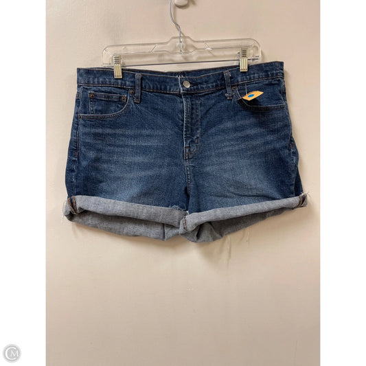 Shorts By Gap In Blue Denim, Size: 16