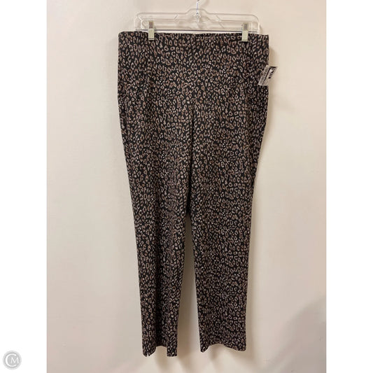 Pants Other By Chicos In Animal Print, Size: 10
