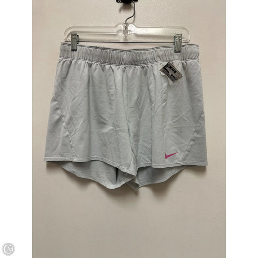 Athletic Shorts By Nike In Grey, Size: L