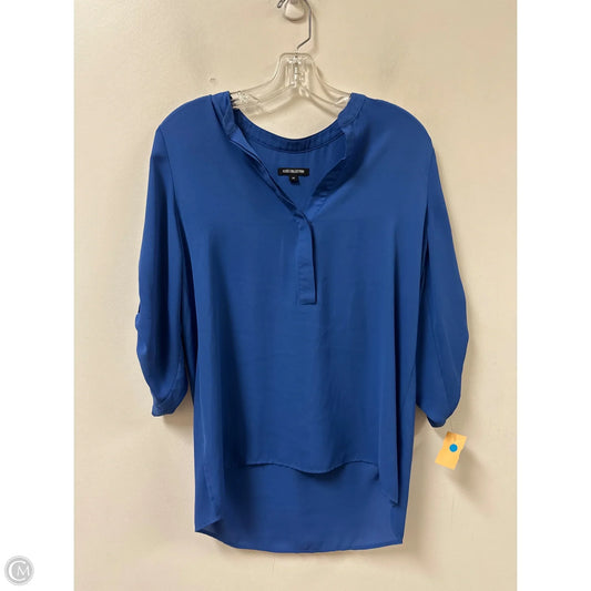 Top Long Sleeve By Clothes Mentor In Blue, Size: M