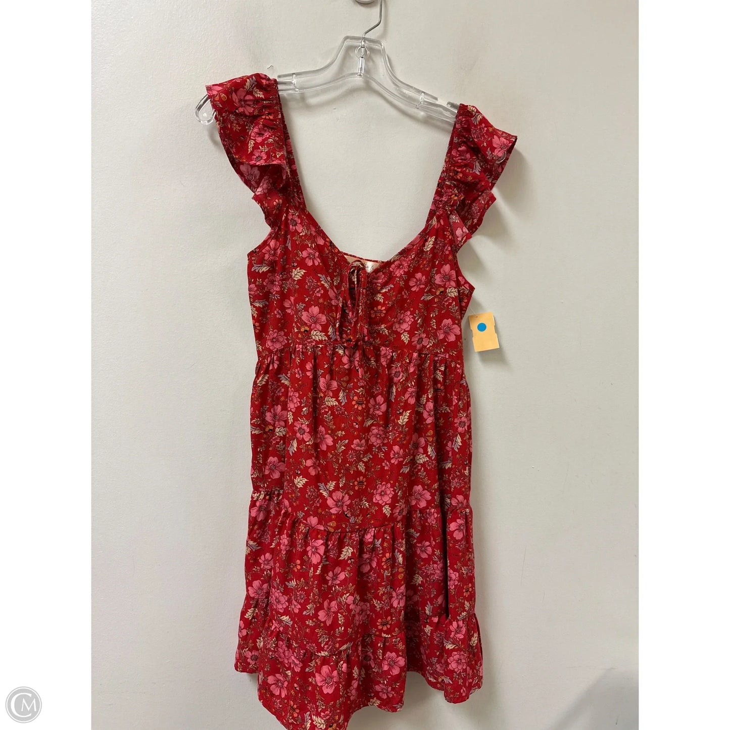 Dress Casual Short By Band Of Gypsies In Red, Size: S