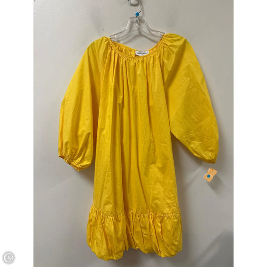 Dress Casual Short By Gibson And Latimer In Yellow, Size: S