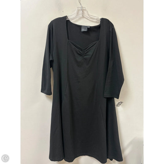 Dress Casual Short By Asos In Black, Size: 1x