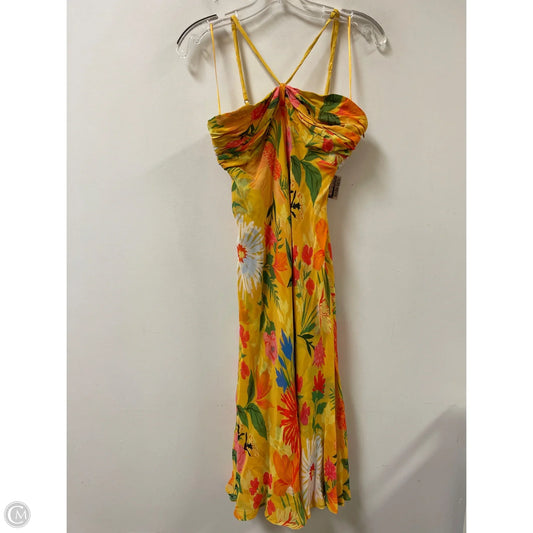 Dress Casual Maxi By Anthropologie In Multi-colored, Size: Xs