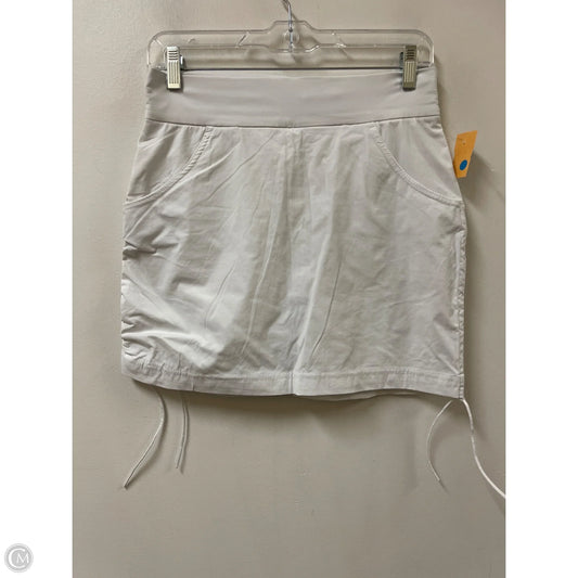 Athletic Skort By Columbia In White, Size: S