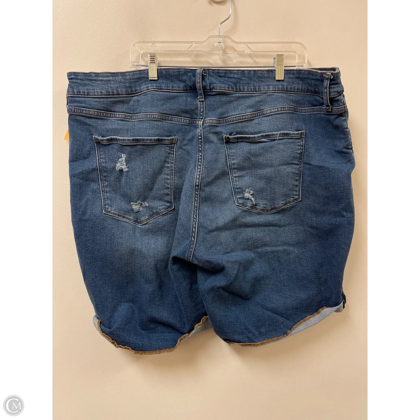 Shorts By Ana In Blue Denim, Size: 22