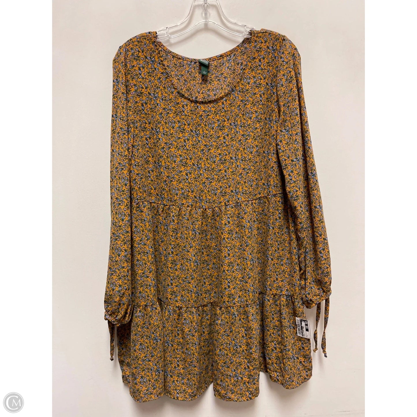 Dress Casual Short By Wild Fable In Yellow, Size: L