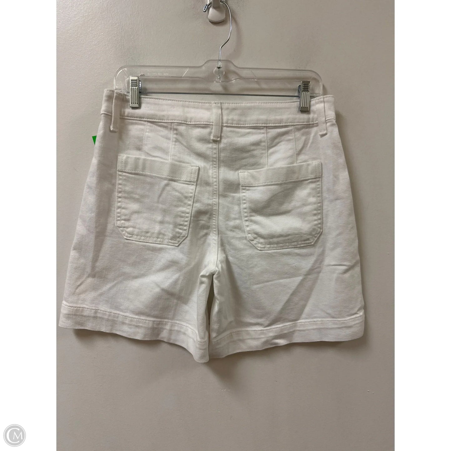 Shorts By Chicos In White Denim, Size: 4